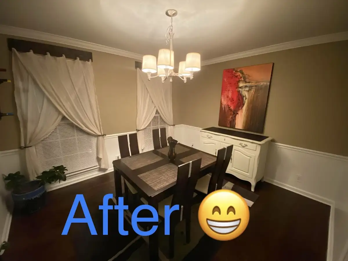 Professional dining room restoration after water damage in Posen